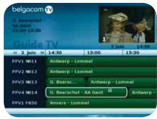 BELGACOM TV - Comment annuler la location d'un match acheté en pay per view ? - 1