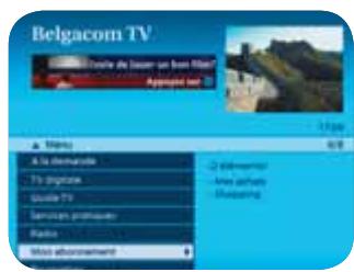 BELGACOM TV - Mon abonnement - 1