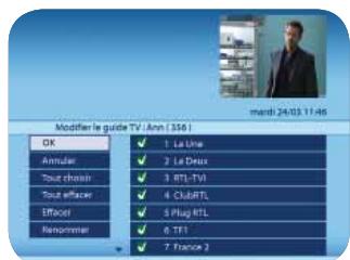 BELGACOM TV - Modifier le guide TV - 1
