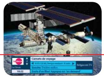 BELGACOM TV - Accédez à la barre d'informations - 1