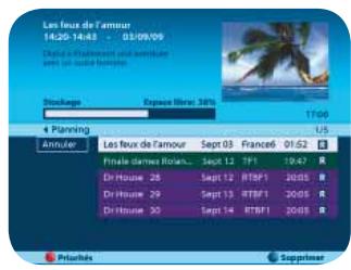 BELGACOM TV - Gérer vos enregistrements - 5