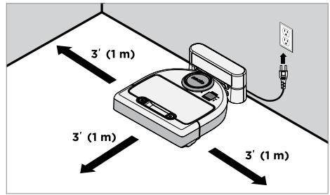 NEATO BOTVAC CONNECTE D S - Set Up Charge Base - 2