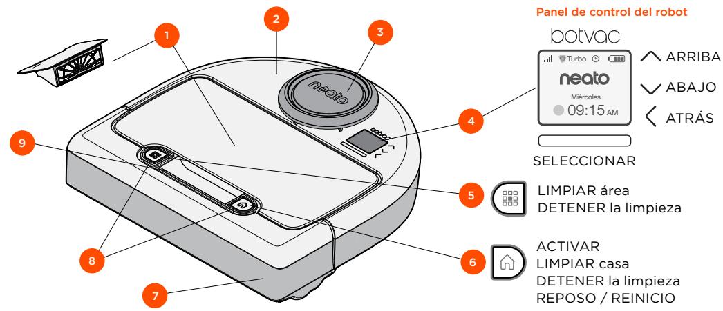 NEATO BOTVAC CONNECTE D S - Conozca a su robot Neato. - 1