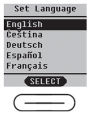 NEATO SIGNATURE PRO - Press SELECT - 1