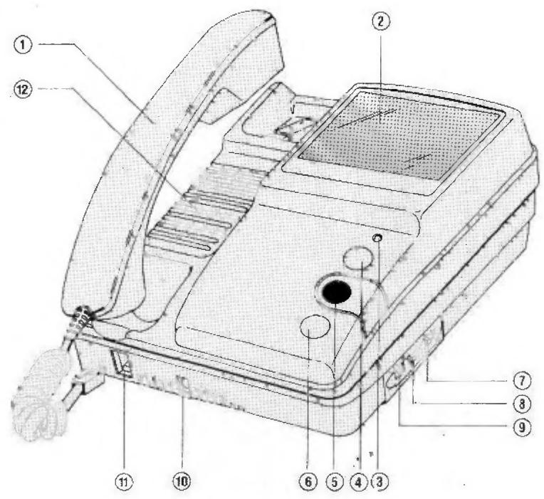 EXTEL 881 - a) Moniteur - 1
