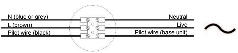 ACOVA MADRAS - CONNECTING PRINCIPLE WITH PILOT WIRE: - 2