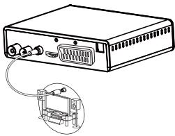 WISI DTR3000 - Connexion à un système Home Cinéma - 1