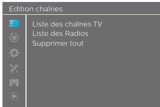 WISI DTR3000 - Edition du Menu des chaînes - 1