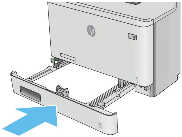 HP COLOR LASERJET PRO MFP M477FDN, COLOR LASERJET PRO MFP M477FDW, COLOR LASERJET PRO MFP M477FNW - Élimination des bourrages papier dans le bac 1 - 6