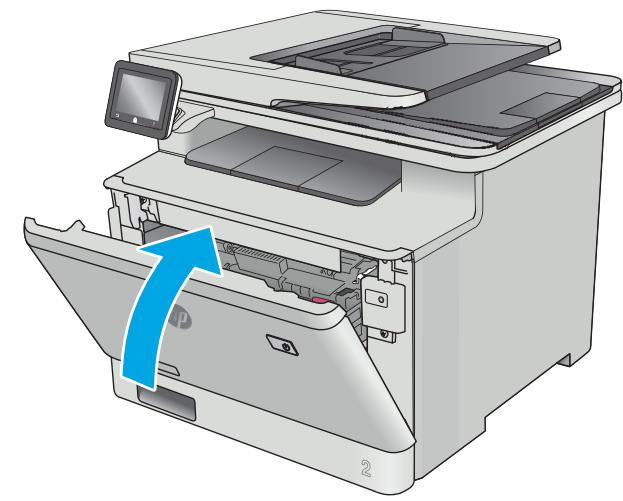 HP COLOR LASERJET PRO MFP M477FDN, COLOR LASERJET PRO MFP M477FDW, COLOR LASERJET PRO MFP M477FNW - Retrait et remplacement des cartouches de toner - 10
