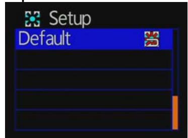 ROAD EYES REC PRO, RECPRO - Description du menu principal - 3