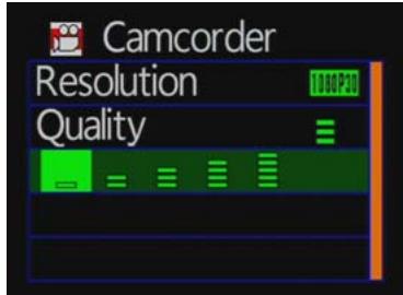 ROAD EYES REC PRO, RECPRO - Réglage de la sensibilité du capteur gyroscope pour le mode vidéo - 2