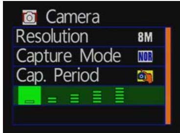 ROAD EYES REC PRO, RECPRO - Réglage de la sensibilité du capteur gyroscope pour le mode photo - 2