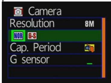 ROAD EYES REC PRO, RECPRO - Réglage du mode de capture - 2