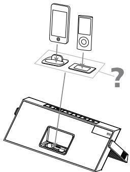 ALTEC LANSING IMT 620 - How to Place an Adapter - 1