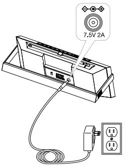 ALTEC LANSING IMT 620 - Anslut högtalarsystemet tillettvagguttag. - 1