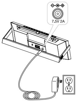 ALTEC LANSING INMOTION CLASSIC - Das Netzkabel anschlieBen - 1