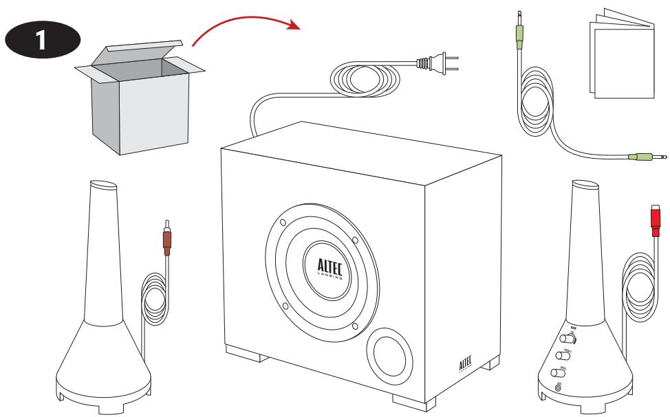 ALTEC LANSING VS 4621 - 1