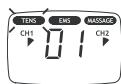 SANITAS DIGITAL EMS TENS - Ablauf für die Programme 01-10 TENS, EMS und MASSAGE (Schnellstart) - 1