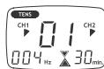 SANITAS DIGITAL EMS TENS - Déroulement des programmes 01 à 10 TENS, EMS et massage (démarrage rapide) - 1