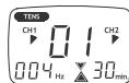 SANITAS DIGITAL EMS TENS - Ablauf für die Programme 01-10 TENS, EMS und MASSAGE (Schnellstart) - 4
