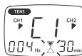 SANITAS DIGITAL EMS TENS - Anwendungändern (komplett oder einzelne Parameter) - 1