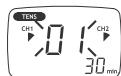 SANITAS DIGITAL EMS TENS - Ablauf für die Programme 01-10 TENS, EMS und MASSAGE (Schnellstart) - 2