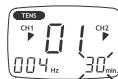 SANITAS DIGITAL EMS TENS - Procedure for TENS, EMS and MASSAGE programmes 01-10 (quick start) - 3