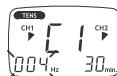 SANITAS DIGITAL EMS TENS - Procedure for TENS/EMS programmes 11 to 20 (individual programmes) - 3