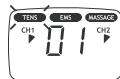 SANITAS DIGITAL EMS TENS - Secuencia de los programas TENS/EMS 11 hasta 20 (programas individuales) - 1