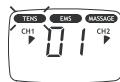 SANITAS DIGITAL EMS TENS - Ablauf für die TENS/EMS-Programme 11 bis 20 (Individual-Programme) - 1