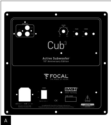 FOCAL CUB 3 - Allumage / extinction temporisé automatique - 1