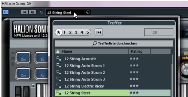 STEINBERG CUBASE 6 - Einstellen des Instrumenten-Sounds - 1