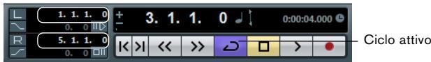 STEINBERG CUBASE 6 - Riproduzione ciclica - 1