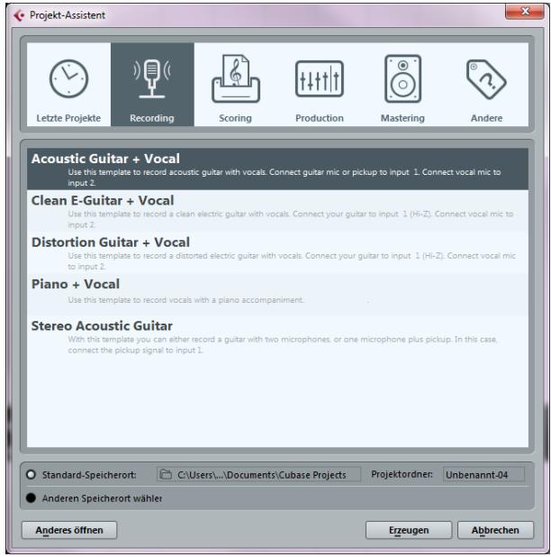 STEINBERG CUBASE 6 - Starten Sie Cubase. - 1