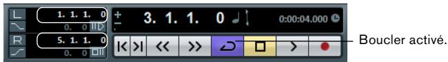 STEINBERG CUBASE 6 - Lecture en boucle - 1