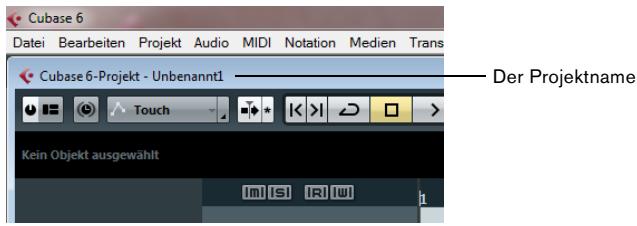 STEINBERG CUBASE ARTIST 6 - Starten Sie Cubase. - 2