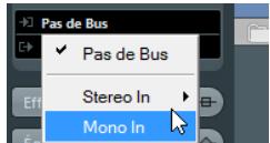 STEINBERG CUBASE ARTIST 6 - Création d'une piste mono - 3