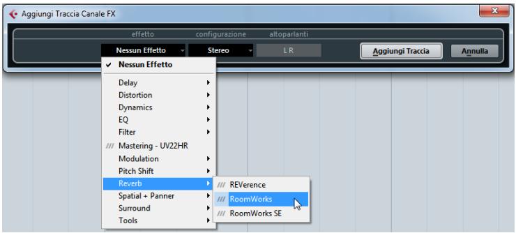 STEINBERG CUBASE ARTIST 6 - Canali FX - 1