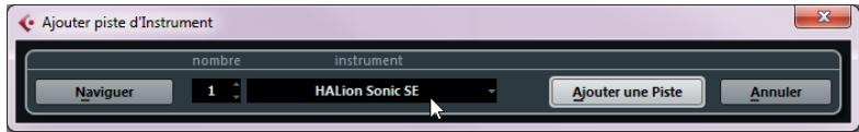 STEINBERG CUBASE ARTIST 6 - Créer une piste d'instrument - 1