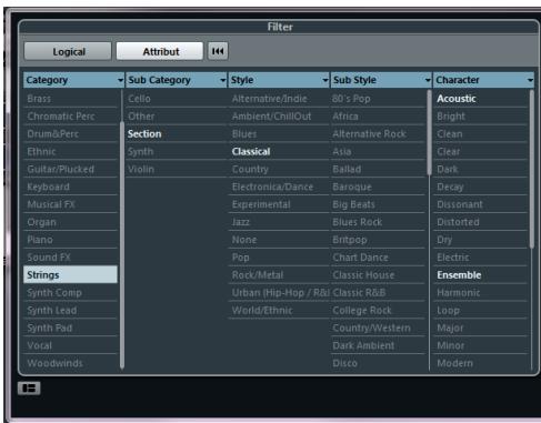 STEINBERG CUBASE ARTIST 6 - Einstellen des Instrumenten-Sounds - 2
