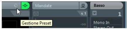 STEINBERG CUBASE ARTIST 6 - Uso dei preset dell'EQ - 1