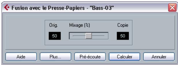 STEINBERG CUBASE STUDIO 4 - Fusion avec le presse-papiers - 1