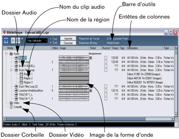 STEINBERG CUBASE STUDIO 4 - Ouvrir la bibliothèque - 2