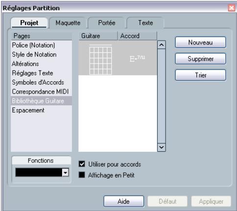 STEINBERG CUBASE STUDIO 4 - Définir des symboles d'accord - 1