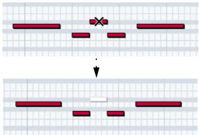 STEINBERG CUBASE STUDIO 4 - Rendre des notes muettes - 1