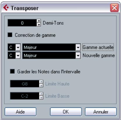 STEINBERG CUBASE STUDIO 4 - Transposer - 1