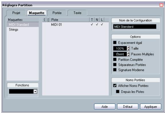 STEINBERG CUBASE STUDIO 4 - Réglages de la maquette - 1