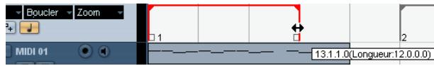 STEINBERG CUBASE STUDIO 4 - Édition des marqueurs dans la piste marqueur - 3