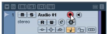 STEINBERG CUBASE STUDIO 4 - Préparer une piste à l'enregistrement - 2